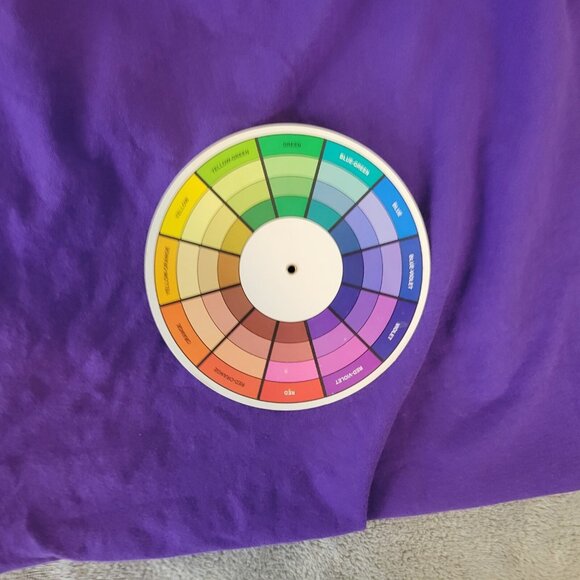 Woman Within Womens Pants 6X Plus Pull On Purple Comfort Waist sl29e - Picture 8 of 9